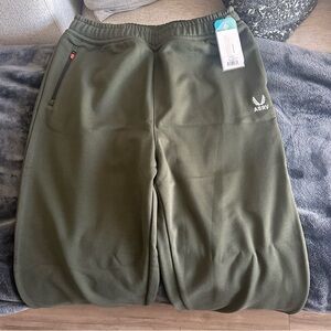 ASRV Olive Green sweatpants! Tags on! Brand new!